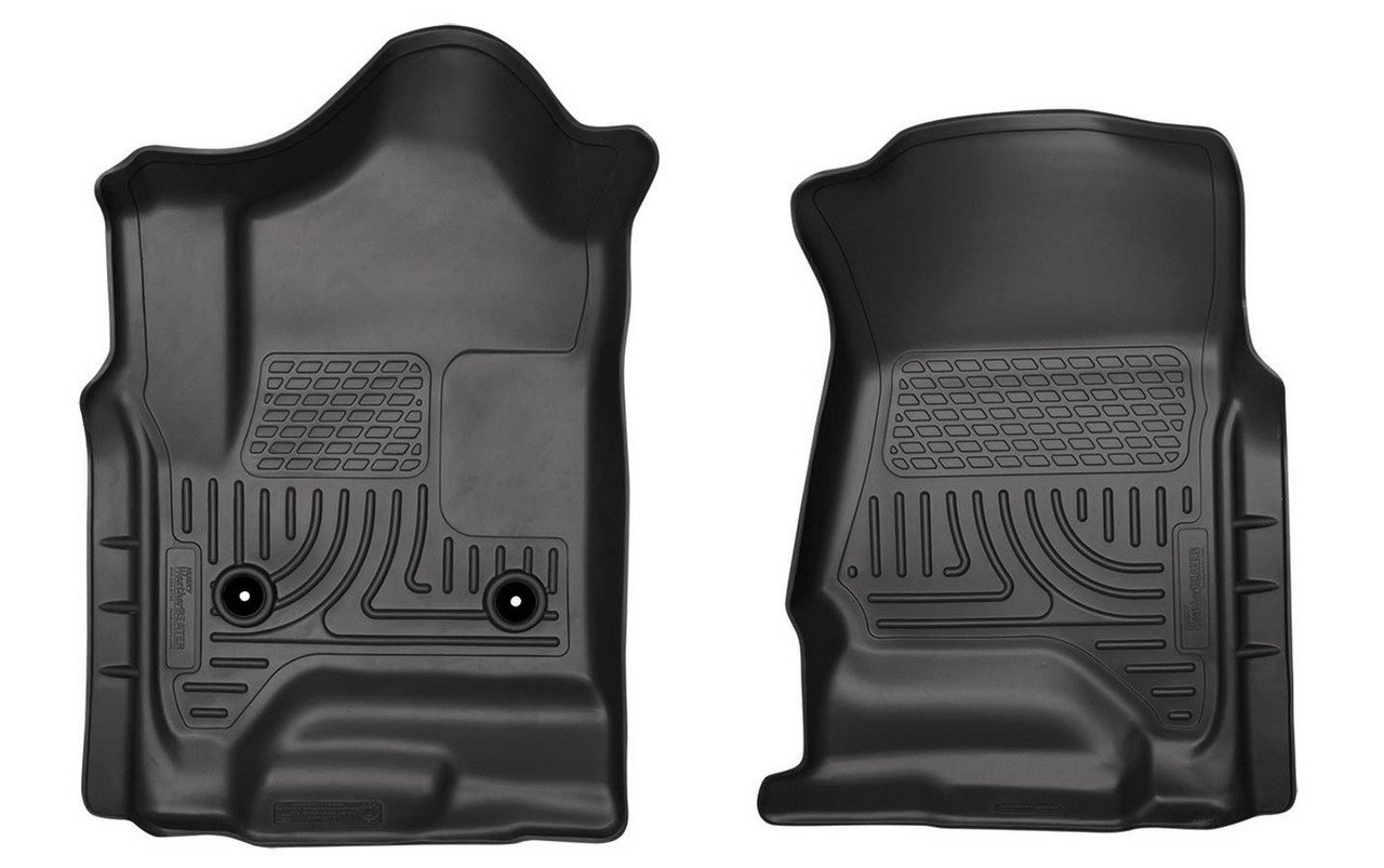 Husky 15-   GM 2500HD Reg Cab Floor Liners Black - HSK18241