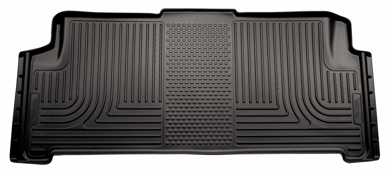 Husky 08-   Grand Caravan 2nd Seat Floor Liners Black - HSK19081