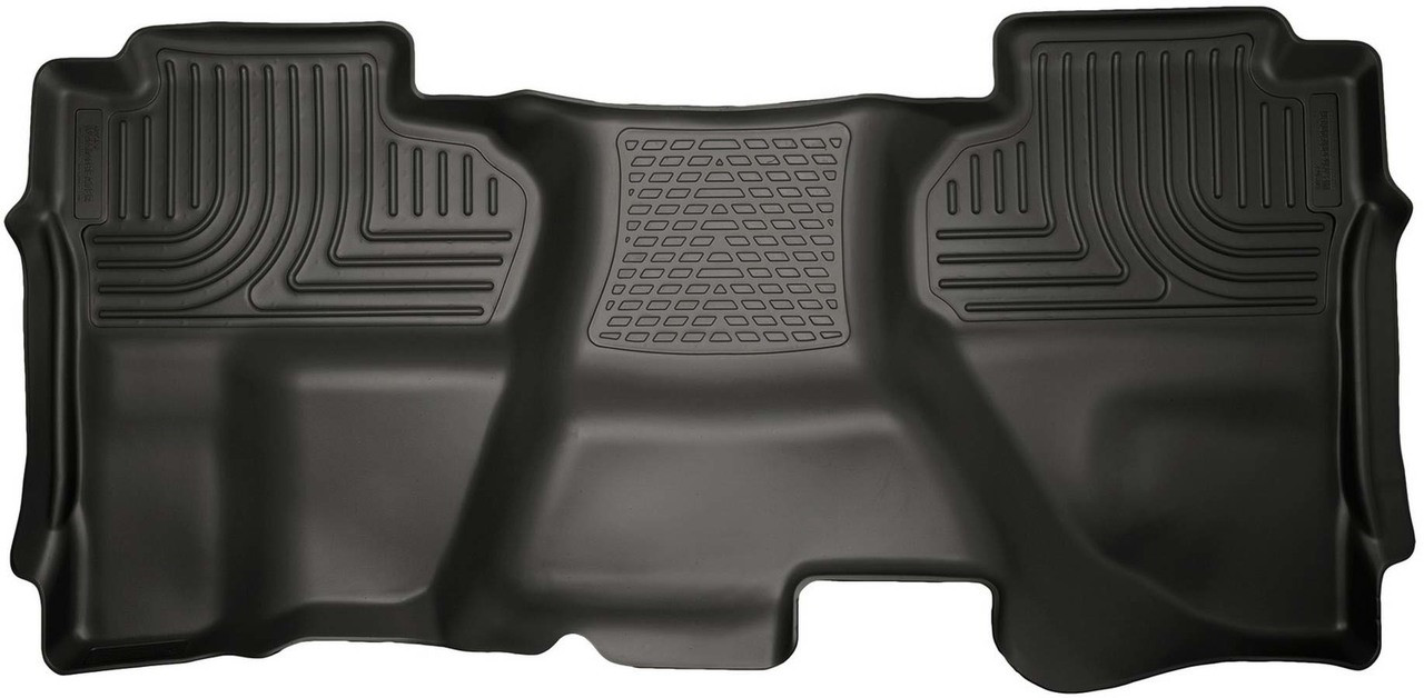 Husky 15-   GM 2500HD Dbl Cab Floor Liners Black - HSK19241