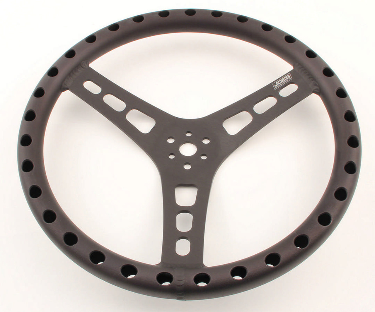 Joes 14in Dished Steering Wheel Black - JOE13514-B