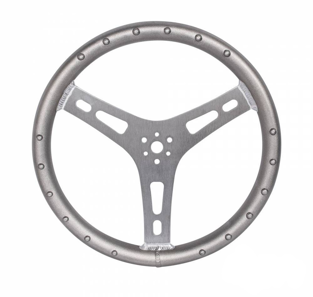 Joes Matador Steering Wheel Aluminum 15in Flat - JOE13550-A