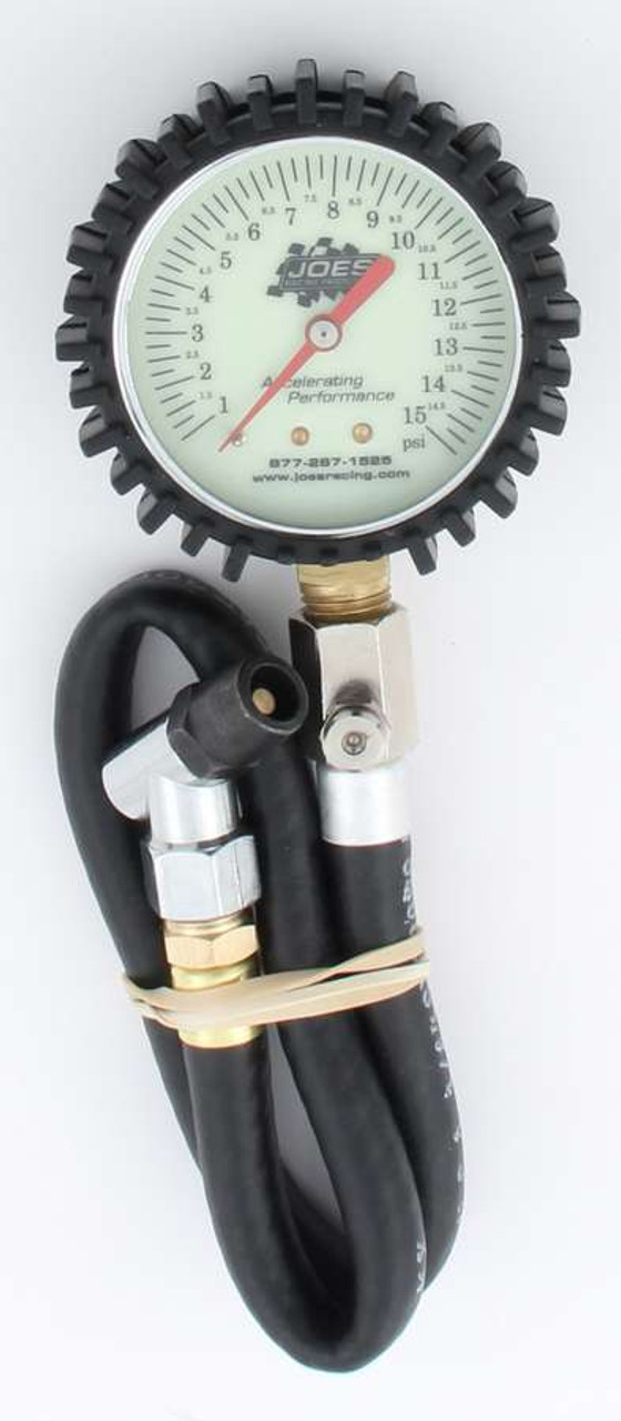 Joes Tire Pressure Gauge 0-15 PSI - JOE32305