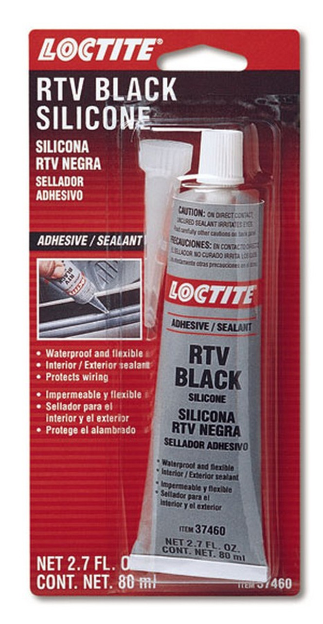 Loctite RTV Black Silicone Adhesive 80ml/2.7oz - LOC491979