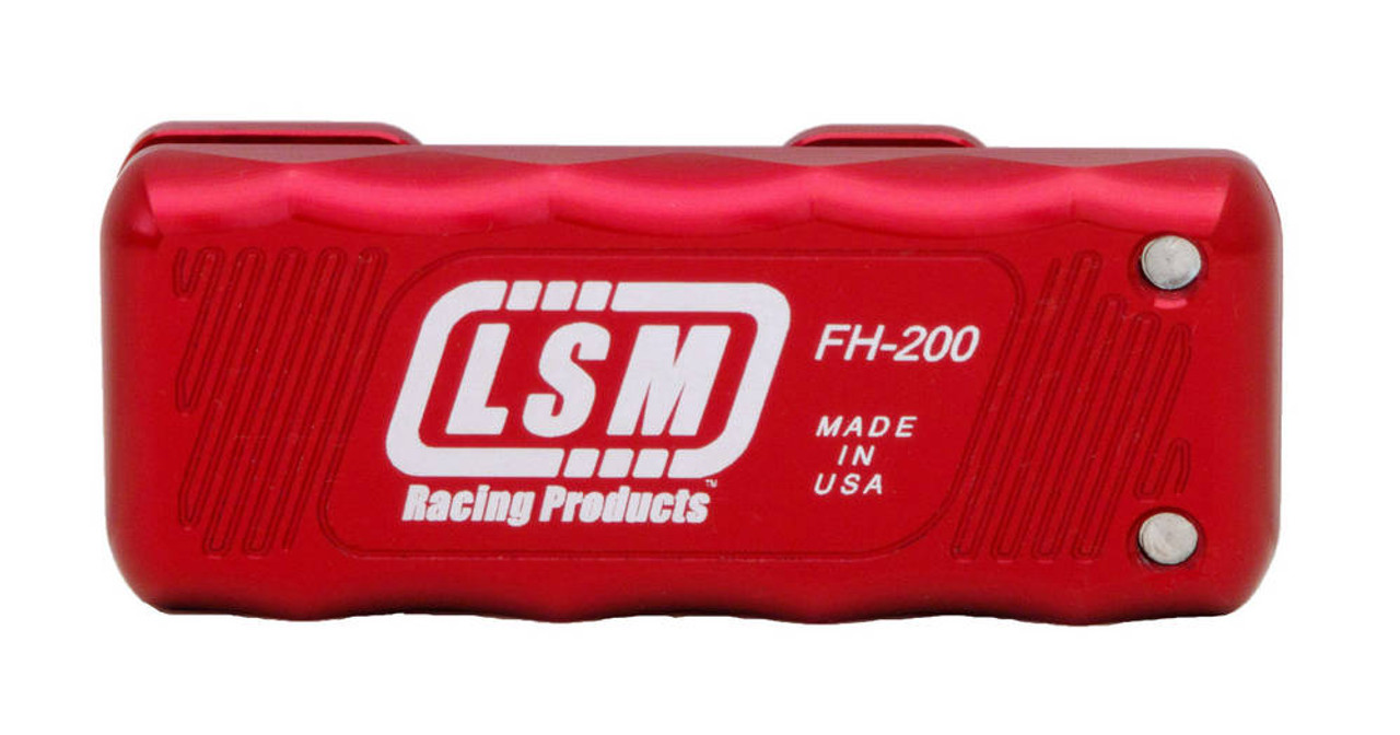 LSM Dual Feeler Gauge Holder - Red - LSMFH-200R