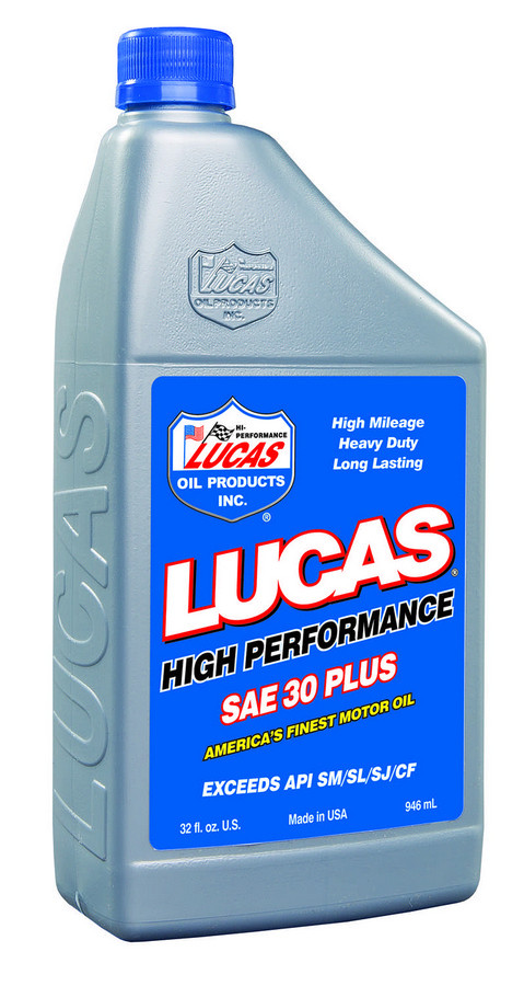 Lucas SAE 30w Motor Oil 1 Qt Petroleum - LUC10053