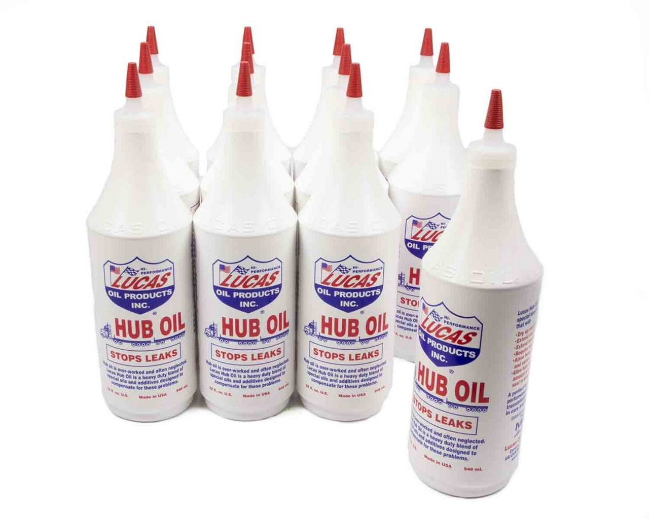 Lucas Hub Oil 12x32 Ounce  - LUC10088-12