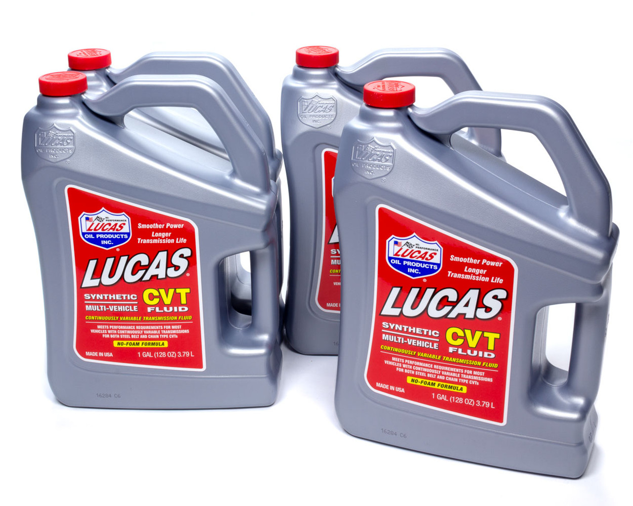 Lucas Synthetic CVT Trans Fluid Case 4 x 1 Gallon - LUC10112-4