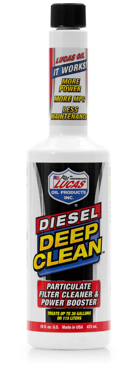 Lucas Diesel Deep Clean Fuel Additive 16oz. - LUC10872