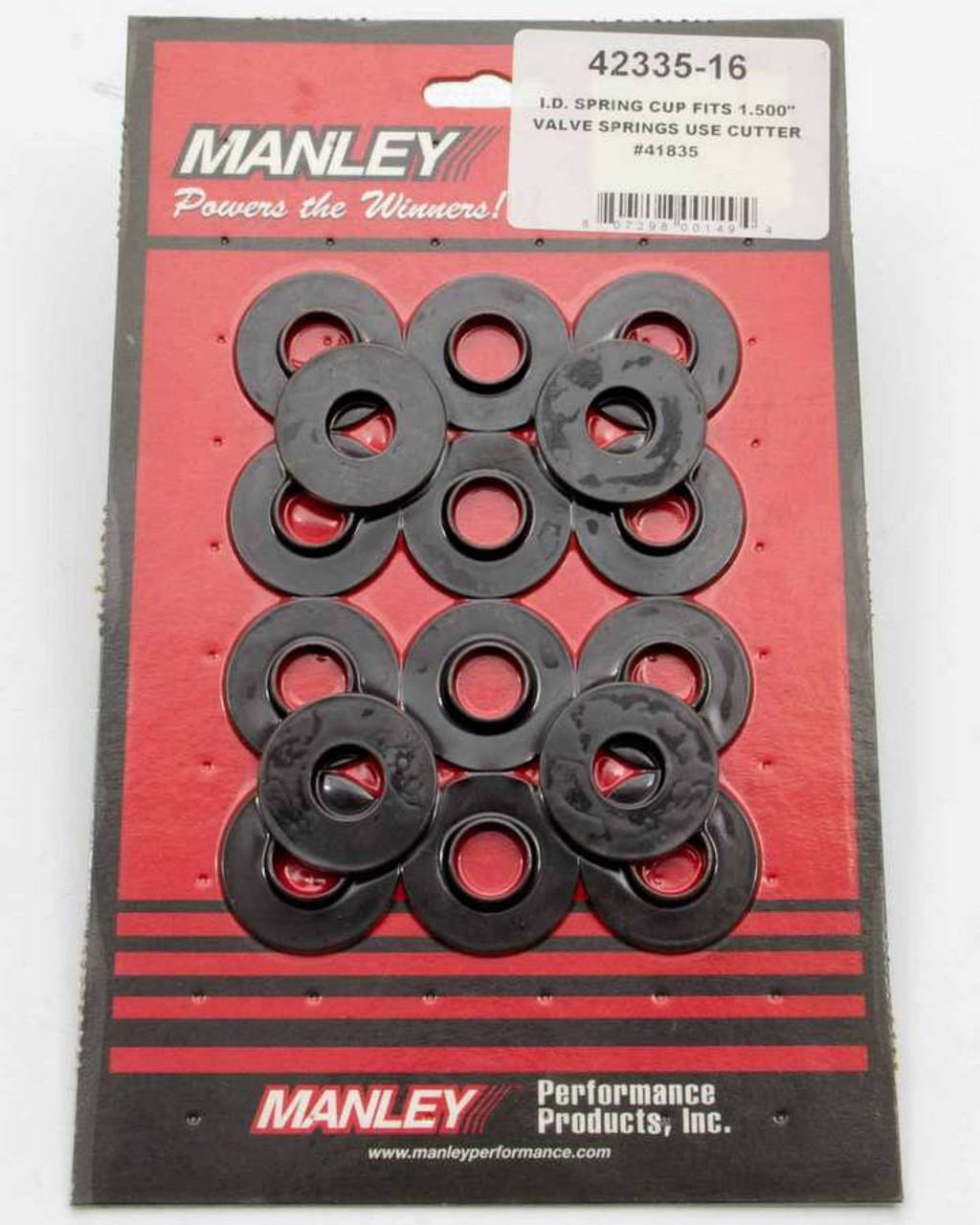 Manley 1.324 Valve Spring Locators - MAN42117-16