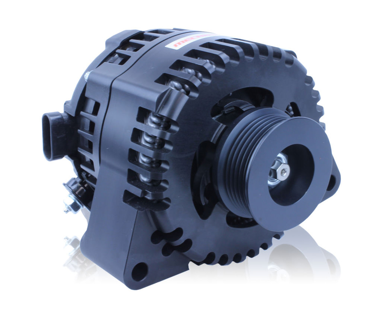 Mechman S Series Billet 170 amp Racing Alternator C6 - MECB13969170B