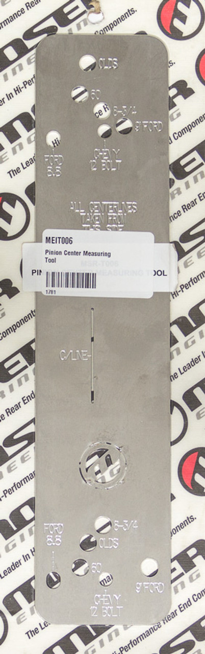 Moser Pinion Center Measuring Tool - MEIT006