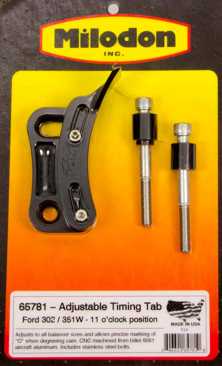Milodon SBF Timing Pointer - 302-351W 11 O'Clock - MIL65781
