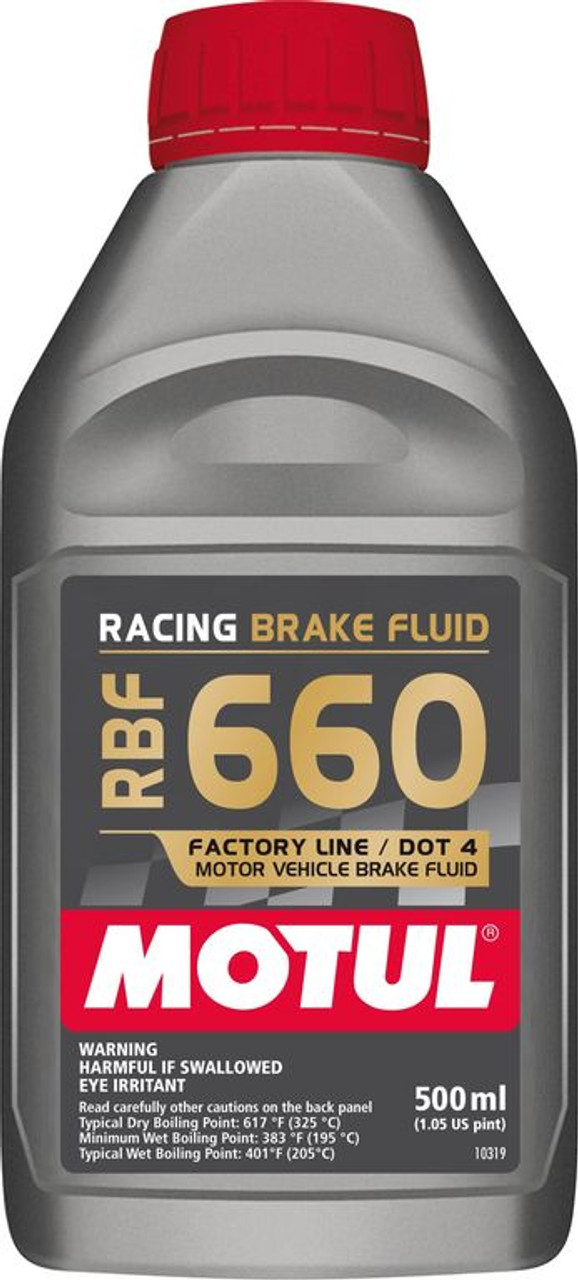 Motul Brake Fluid 660 Degree Case/12-1/2 Liter - MTL101667-12