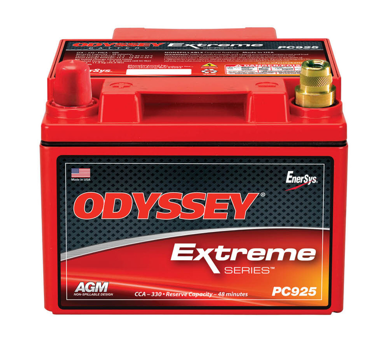Odyssey Battery 330CCA/480CA SAE Terminals 01-03 Prius - ODYPC925LMJT