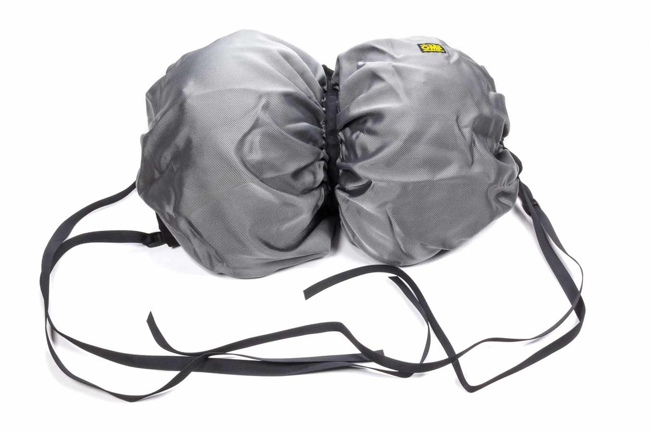 OMP Carrying Net For Dual Helmets Black Polyester - OMPNA1858