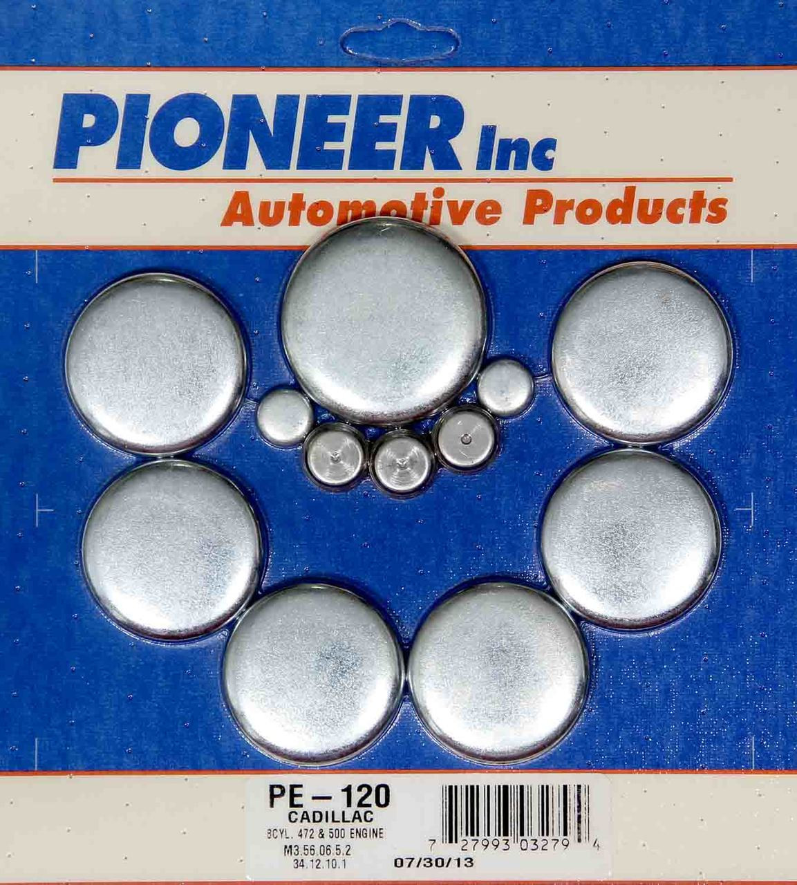 Pioneer Cadillac V8 Freeze Plug Kit - PIOPE120