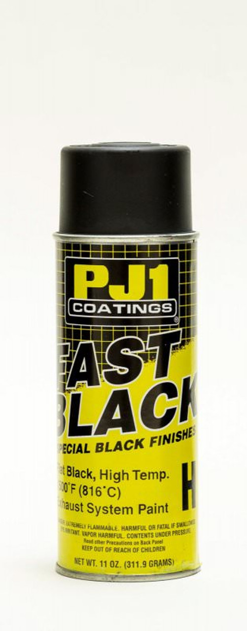 PJ1 Flat Black Hi-Temp Paint 2000degF 11oz - PJ116-HIT