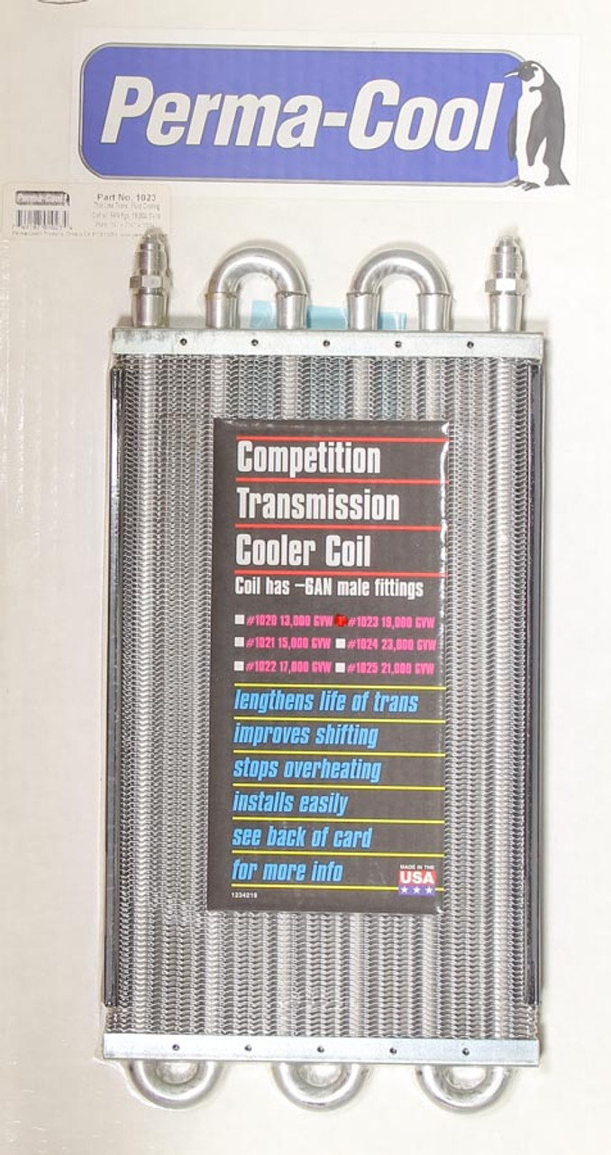 Perma-Cool Competition Oil Cooler -6AN GVW 19000 - PRM1023