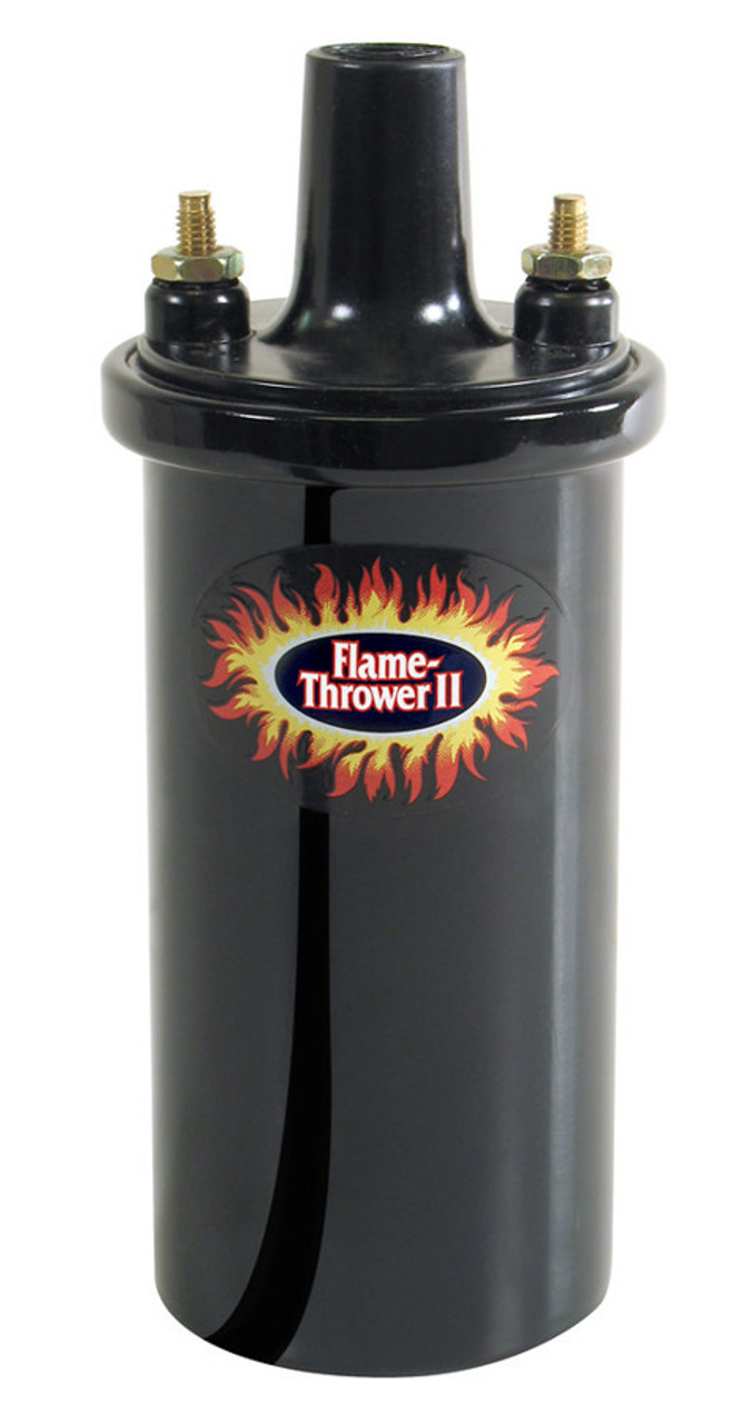 Pertronix Flame-Thrower II Coil - Black- Epoxy - PRT45111