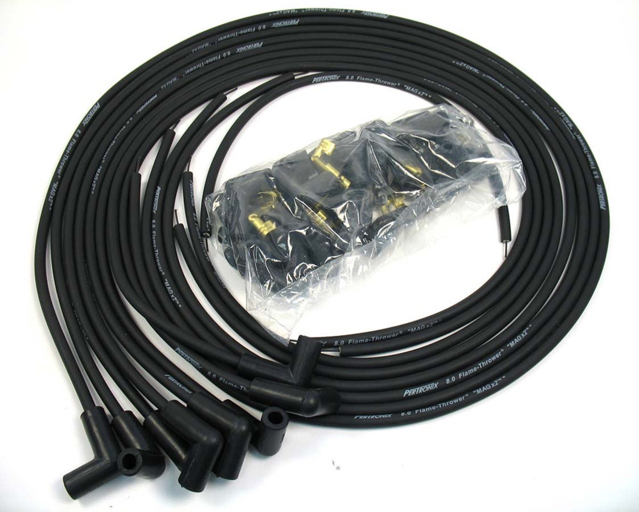 Pertronix 8MM Universal Wire Set - Black - PRT808290