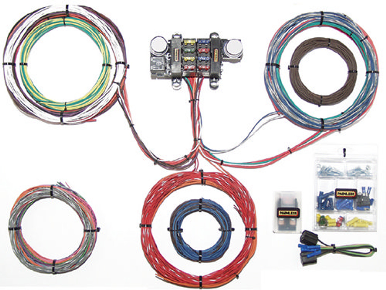 Painless 18 Circuit T-Bucket Wiring Harness - PWI10308