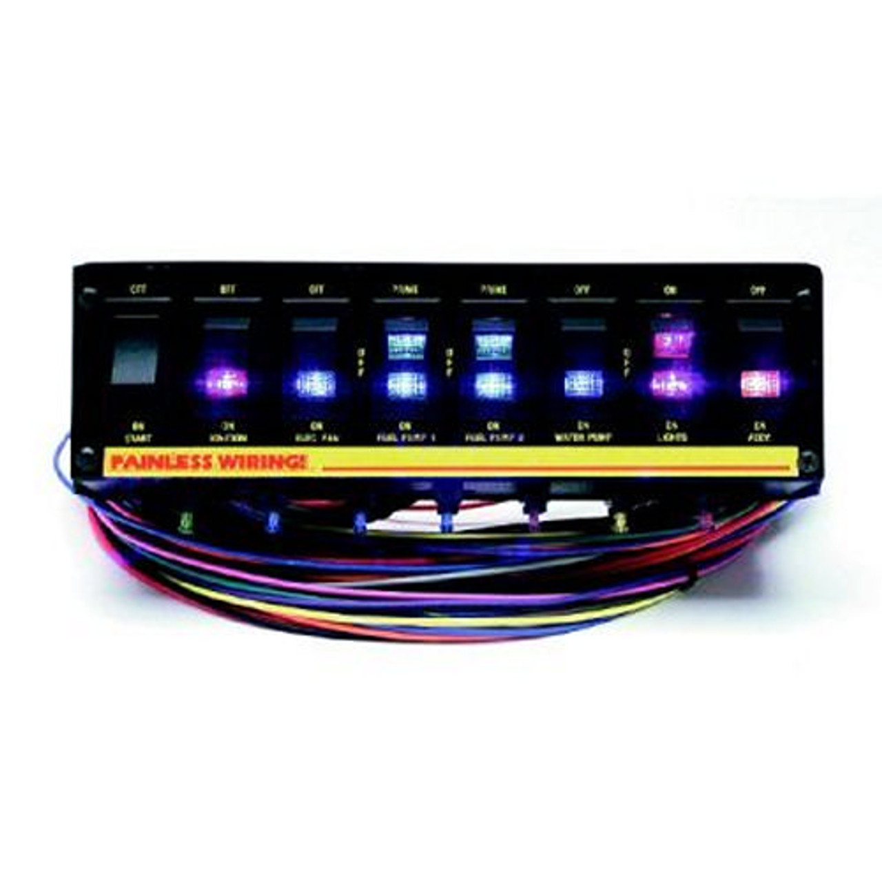 Painless 8 Switch Panel W/Harness  - PWI50303