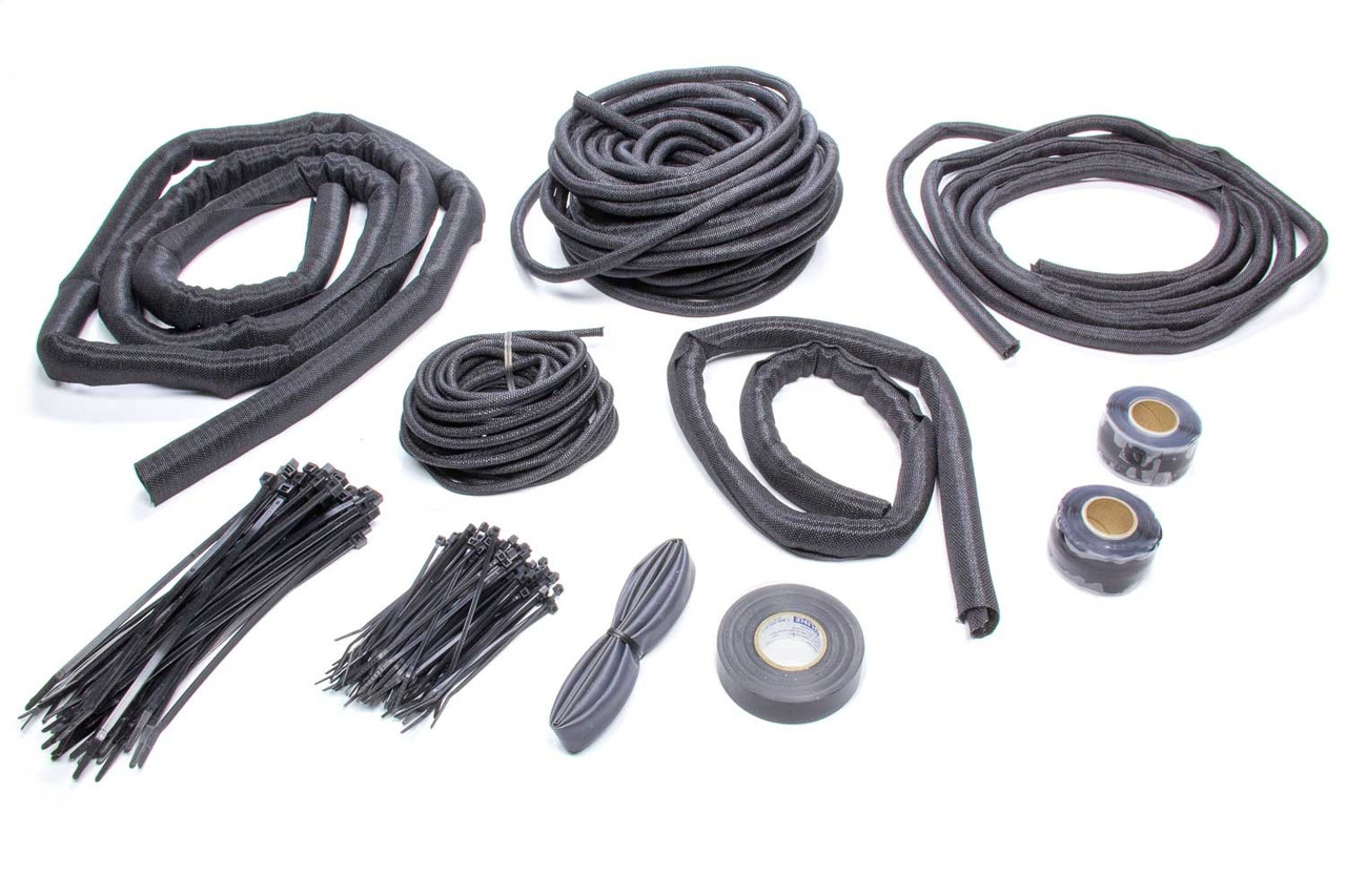 Painless Classic Braid Wire Wrap EFI Kit - PWI70971