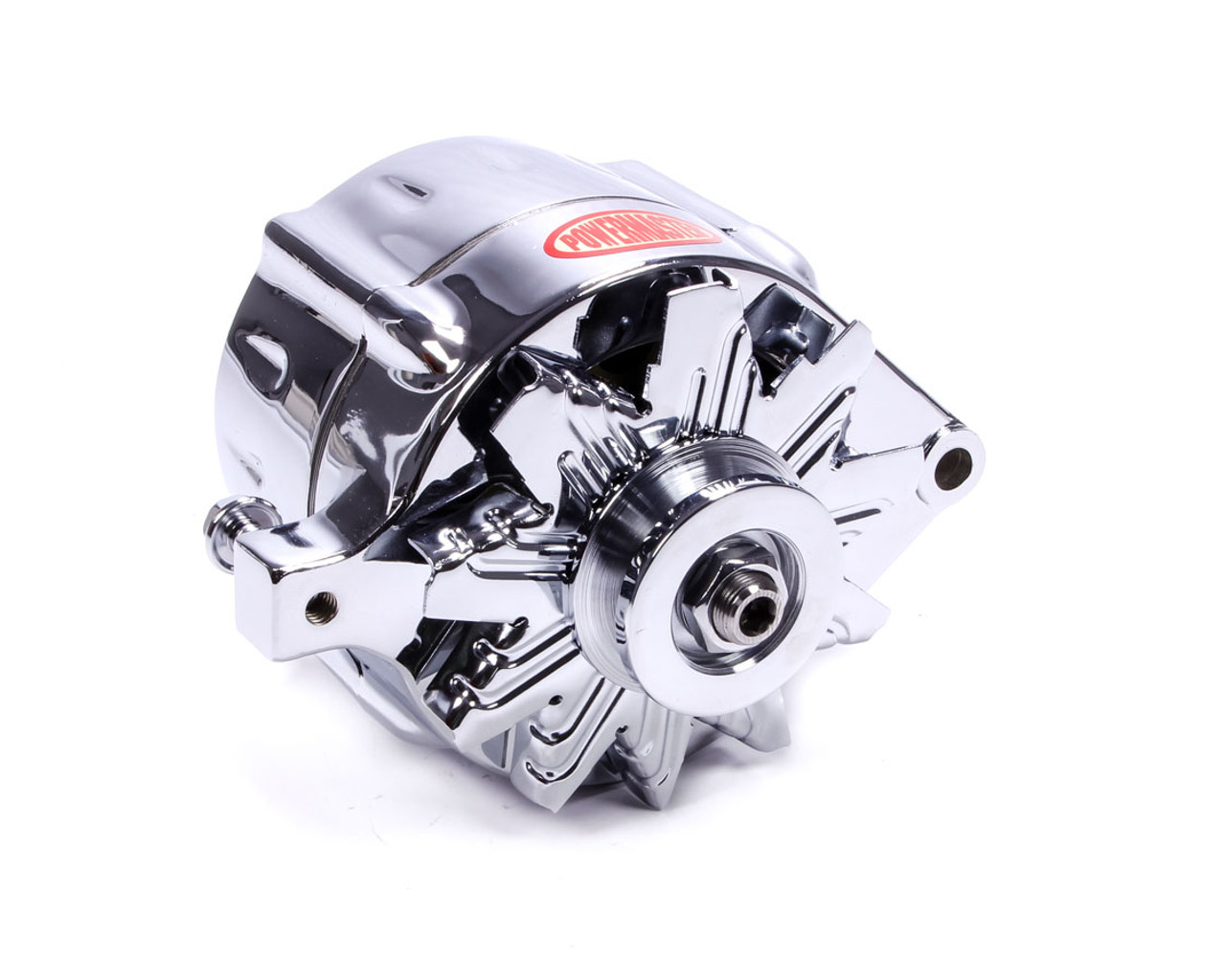 Powermaster Ford 150 Amp Alternator Chrome Finish - PWM8-37141