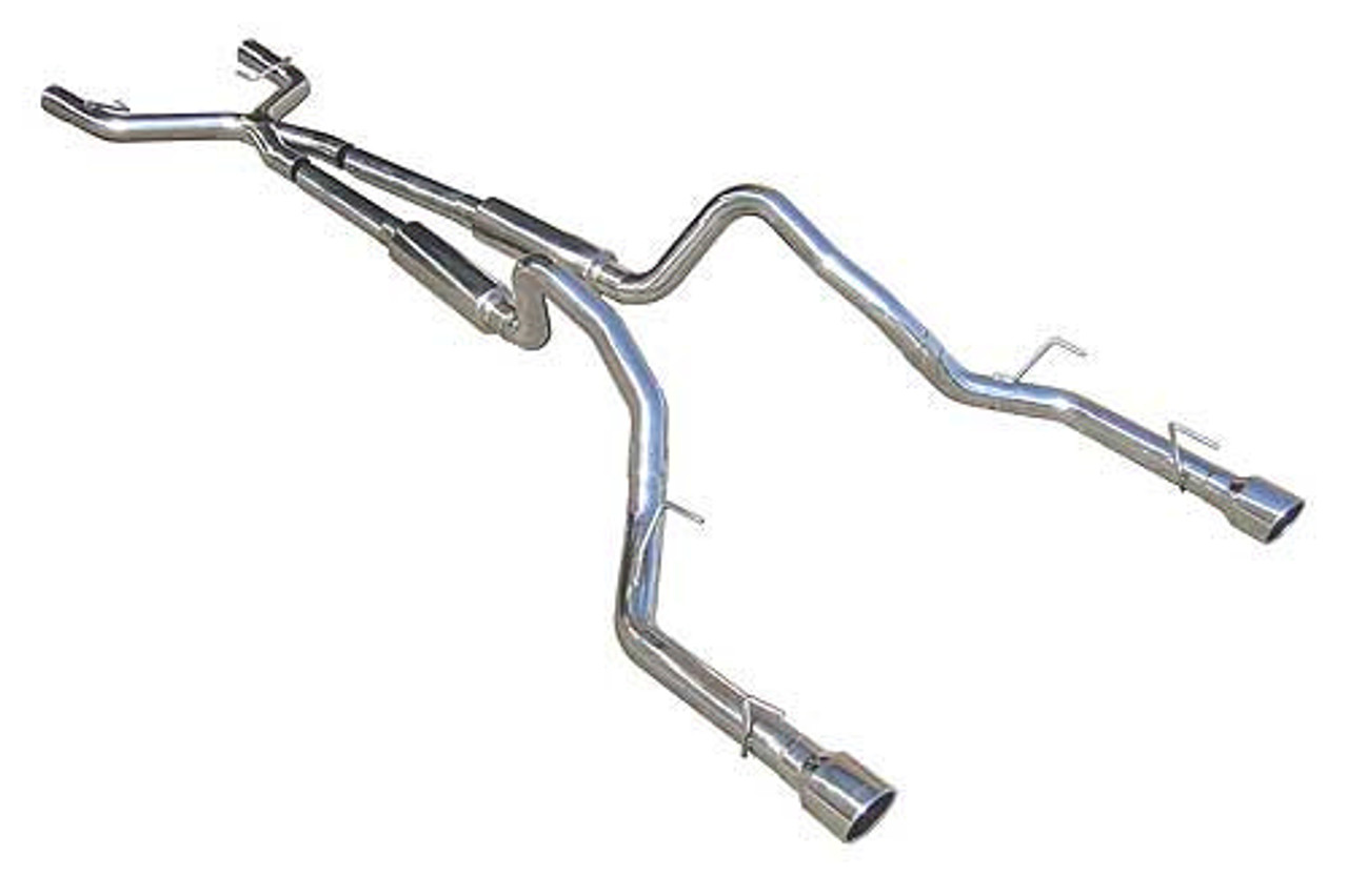 Pypes 05-10 Mustang 4.0L 2.5in Cat Back Exhaust System - PYPSFM69