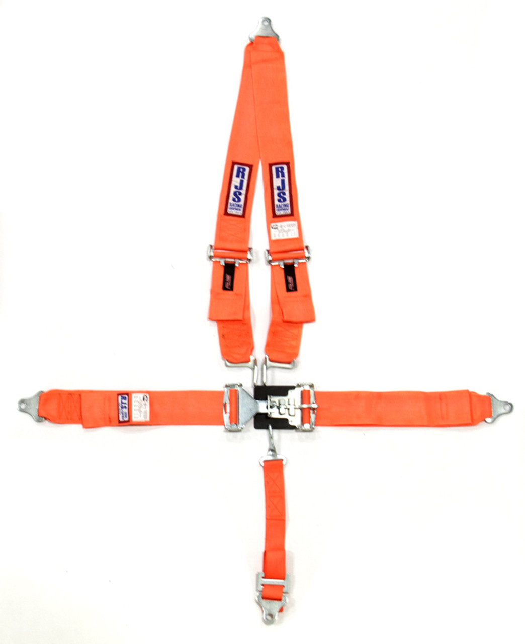 RJS 5-Pt Harness System ORG Shoulder Mount 2in Sub - RJS1125405