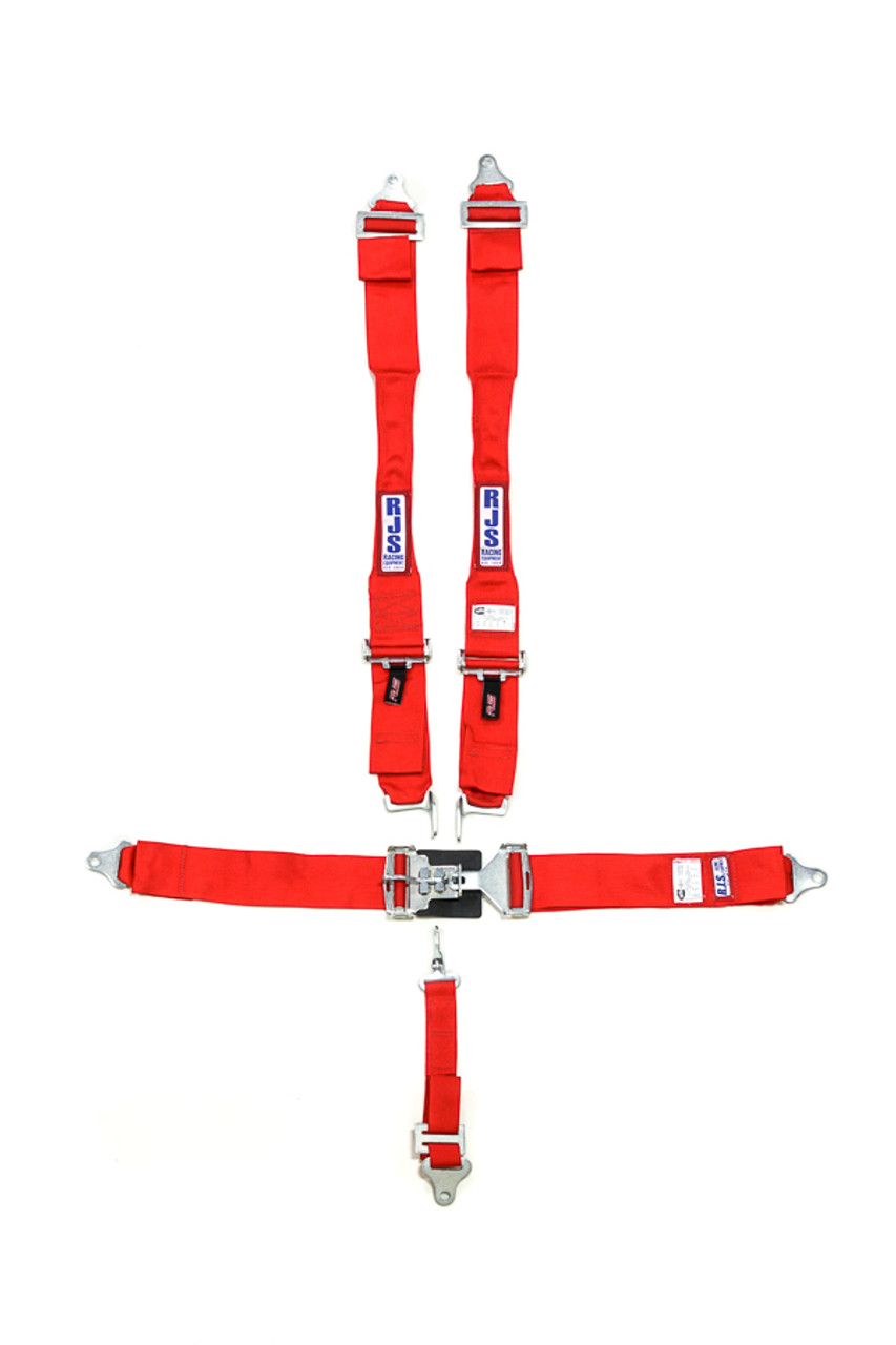 RJS Harness System 5 Pt Red Hans Shoulder Ind Wrap - RJS1142204