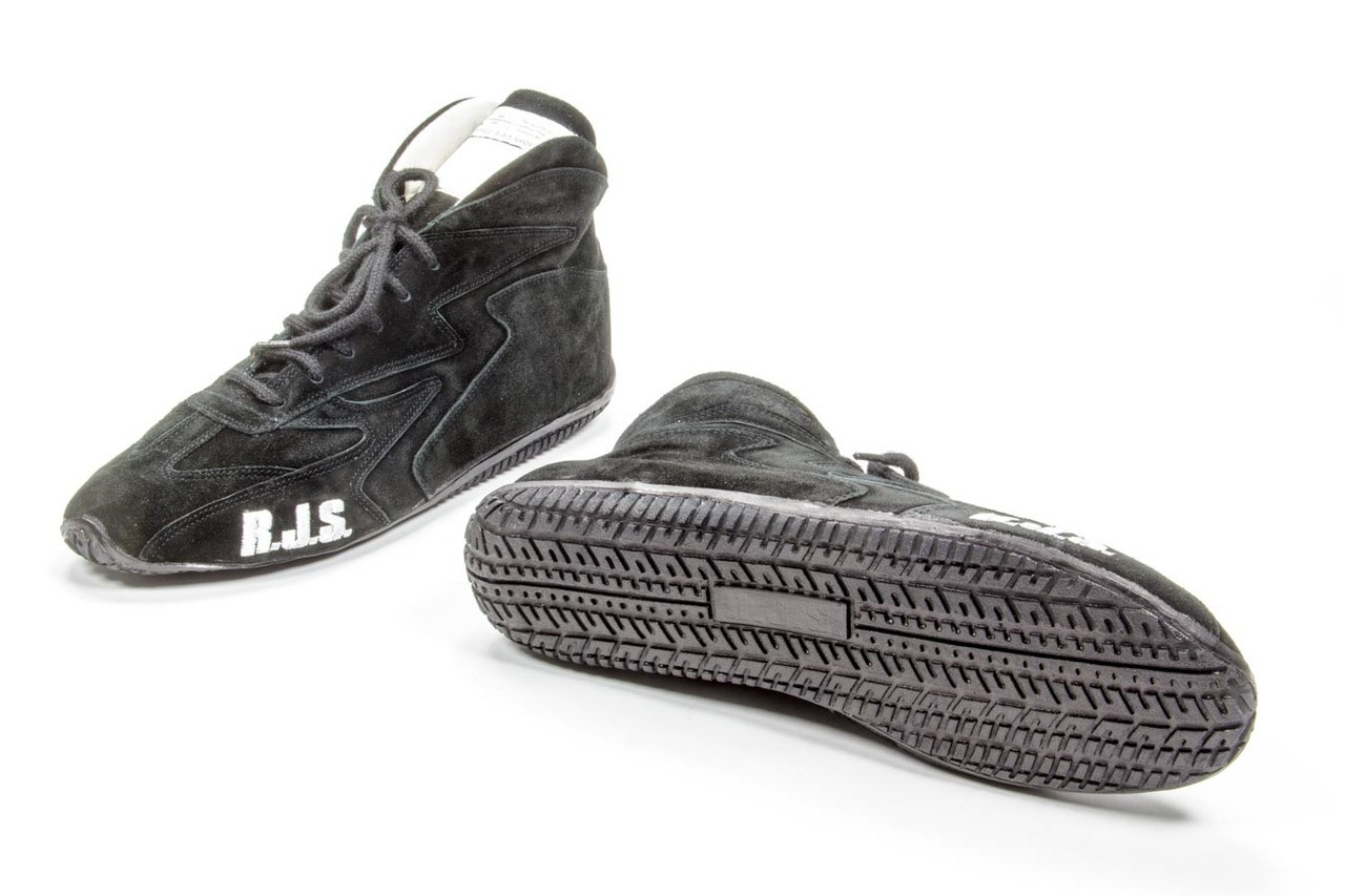 RJS Redline Shoe Mid-Top Black Size 15 SFI-5 - RJS500020161