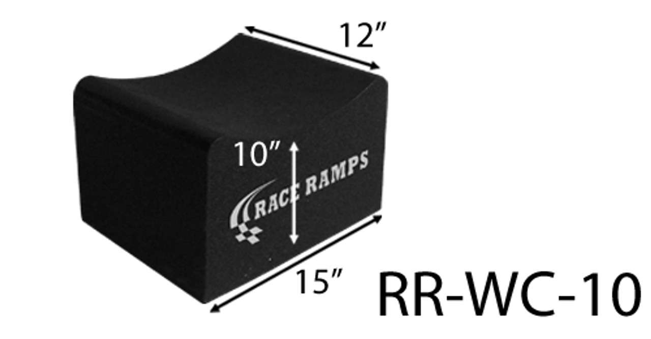 Race Ramps 10in Wheel Cribs Pair  - RMPRR-WC-10