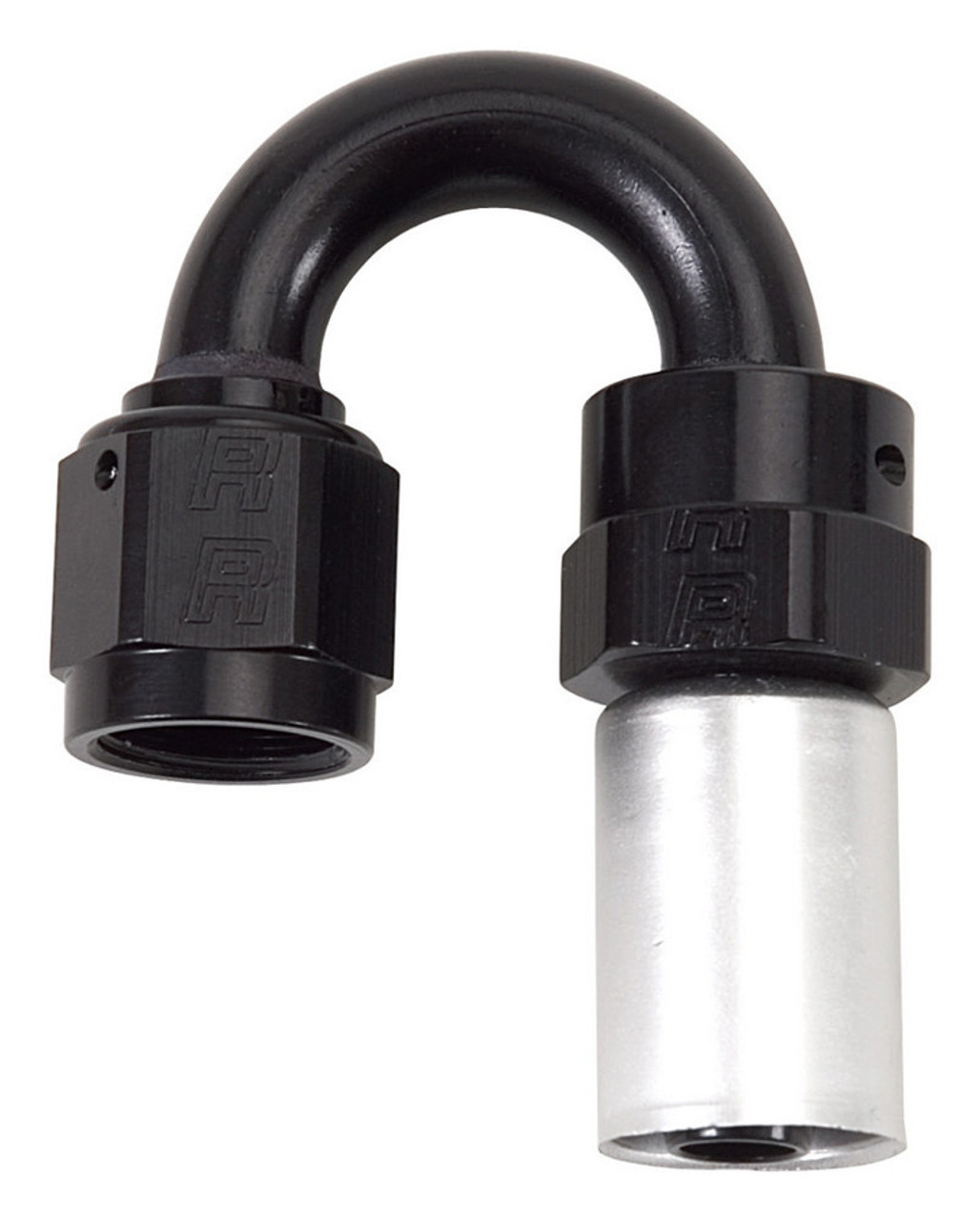 Russell #6 180 Deg Hose Fitting P/C Crimp-On - RUS610513