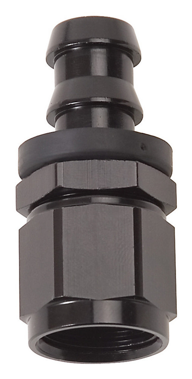 Russell Twist-Lok Hose End #6 Str Black - RUS624013