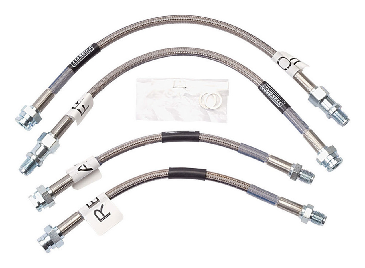 Russell S/S Brake Line Kit 63-82 Corvette - RUS692000