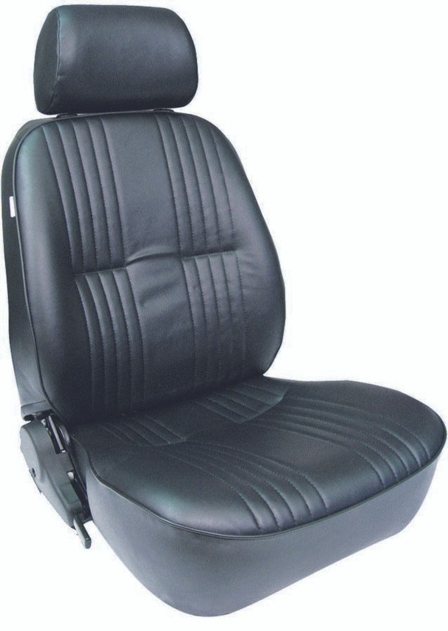 Scat PRO90 Recliner Seat w/ Headrest - LH Black Vnyl - SCA80-1300-51L