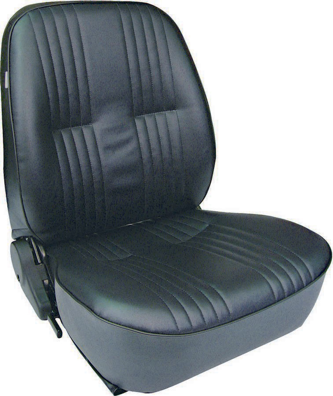 Scat PRO90 Low Back Recliner Seat - LH - Black Vinyl - SCA80-1400-51L