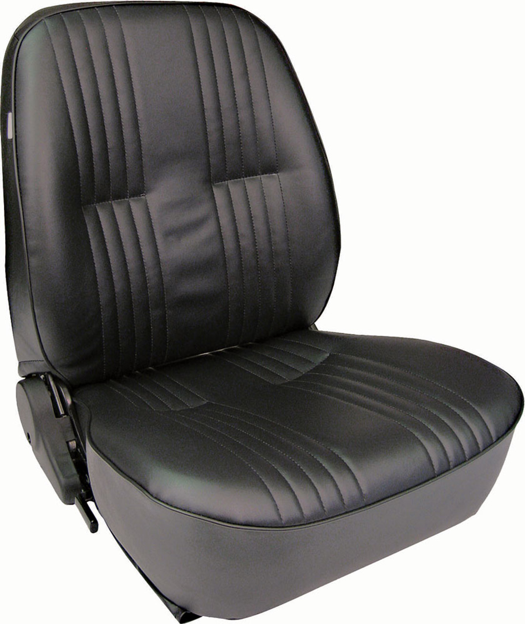 Scat PRO90 Low Back Recliner Seat - RH - Black Vinyl - SCA80-1400-51R