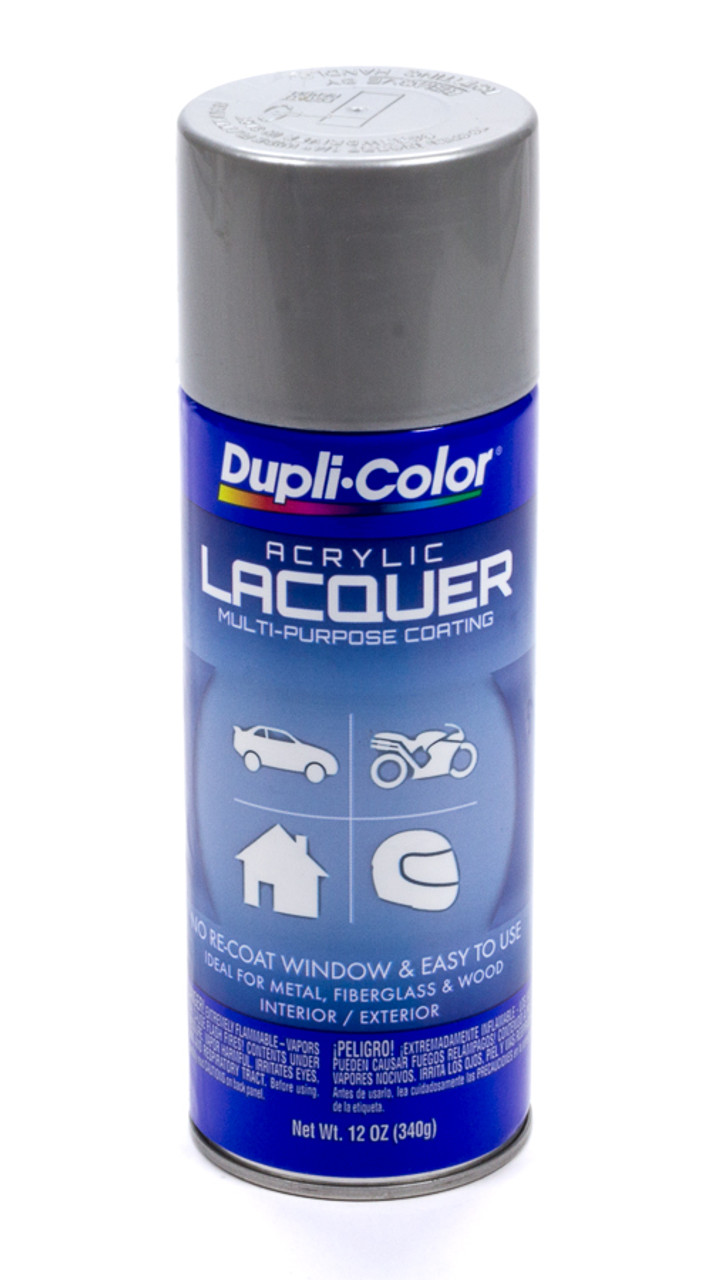 Dupli-Color Silver Metallic Lacquer Paint 12oz - SHEDAL1679