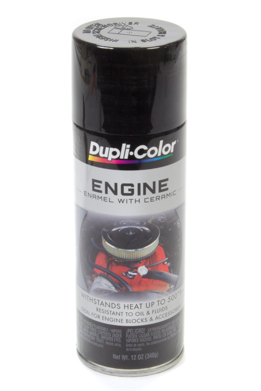 Dupli-Color Gloss Black Engine Paint 12oz - SHEDE1613