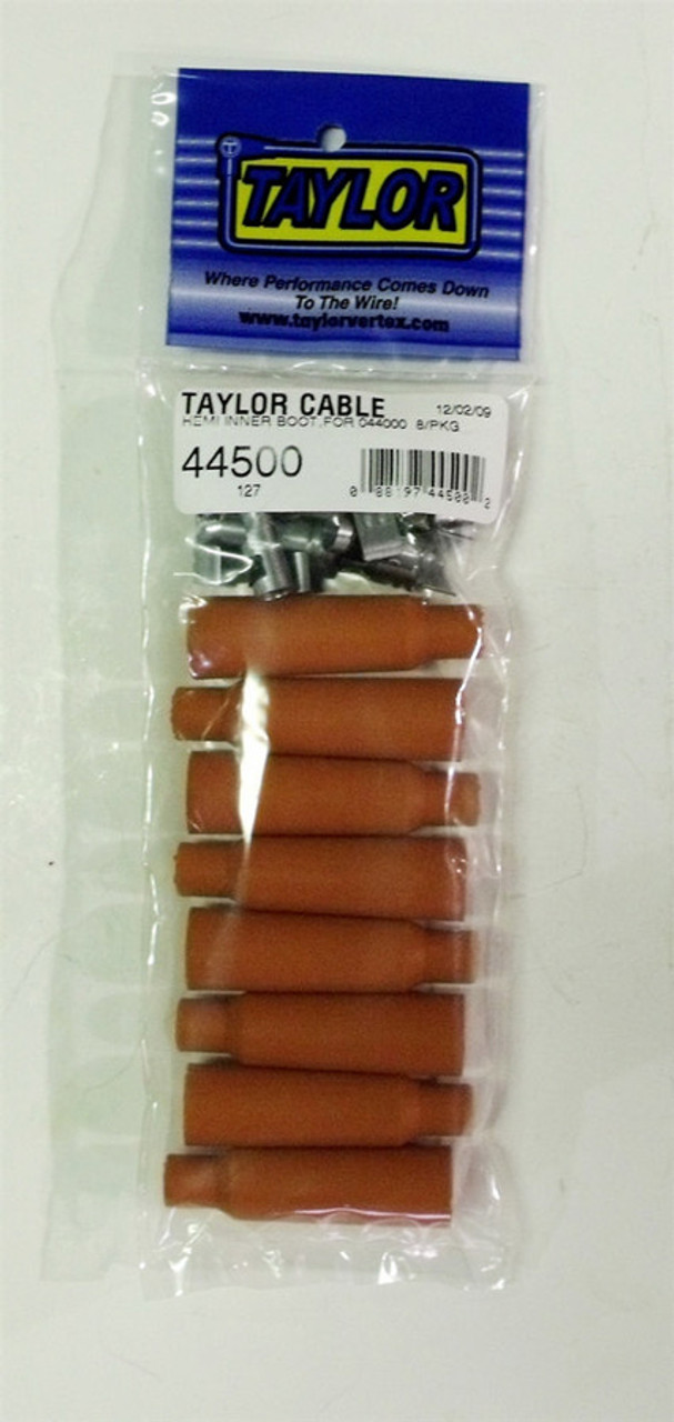 Taylor / Vertex Hemi Plug Wire Boots Use w/44000 (8pk) - TAY44500