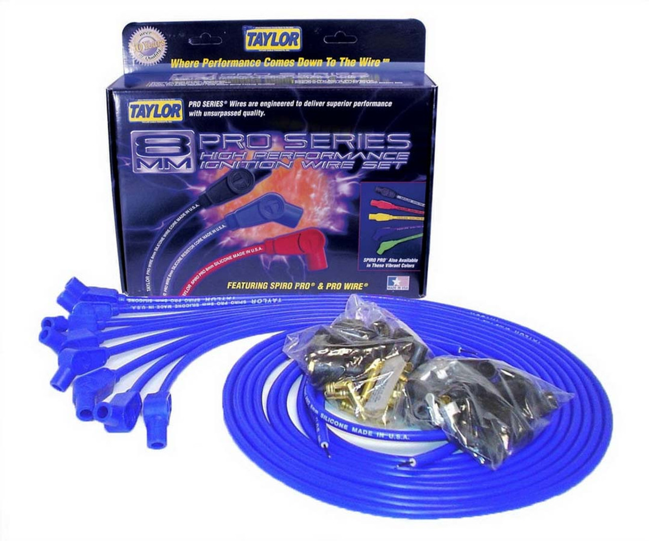 Taylor / Vertex 8mm Blue Spiro-Pro Wires  - TAY73653