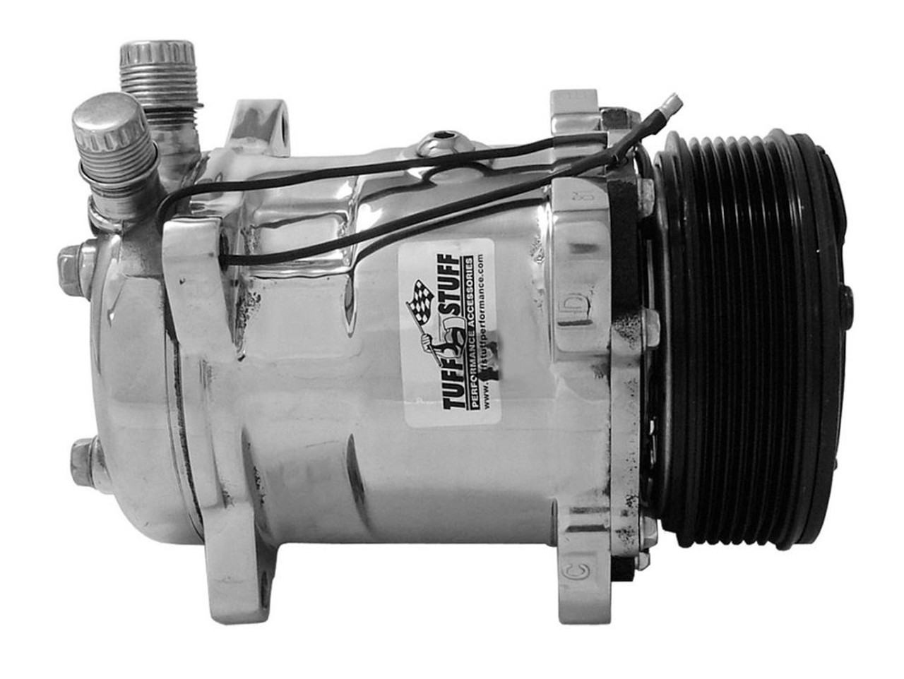 Tuff-Stuff 508 Compressor R134A Pol. Serpentine - TFS4515NB6G