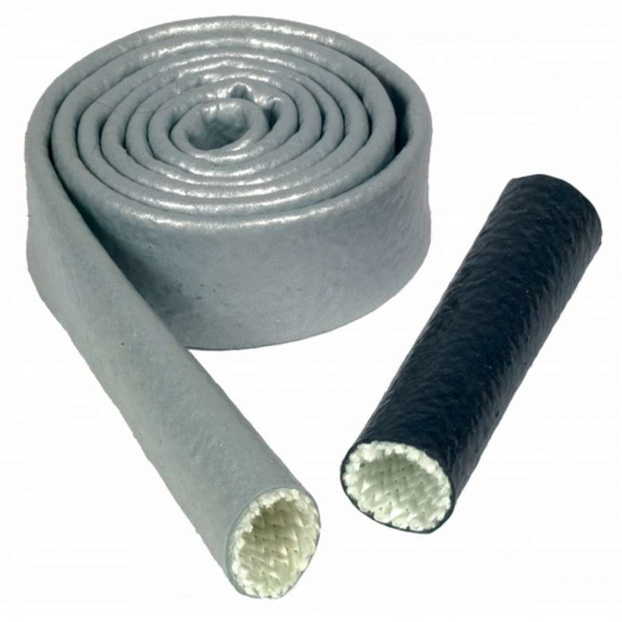 Thermo-Tec Heat Sleeve 1in x 3' Silver - THE18101