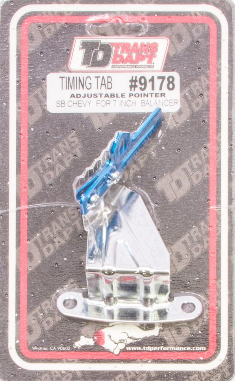 Trans-Dapt Timing Tab W/Pointer 7in  - TRA9178