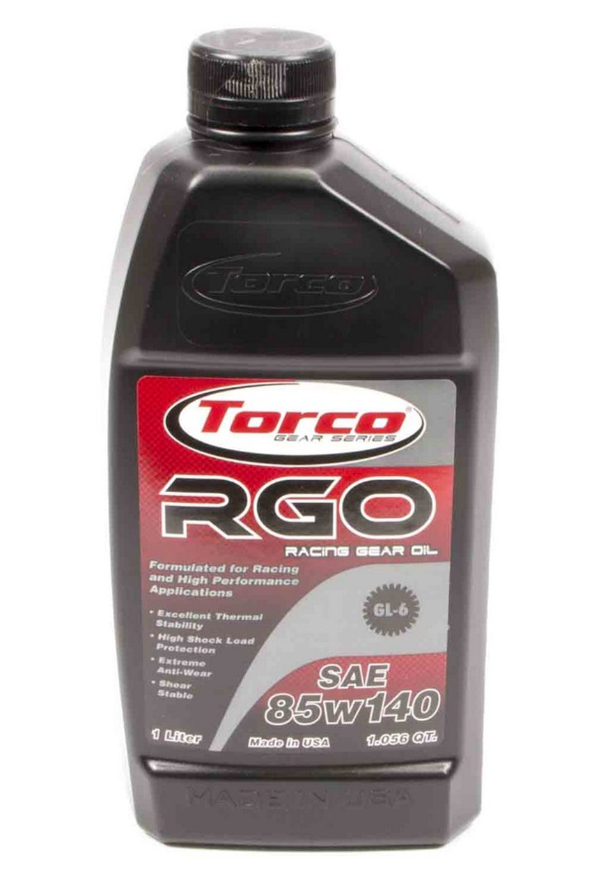 Torco RGO 85W140 Racing Gear Oil 1-Liter - TRCA248514CE