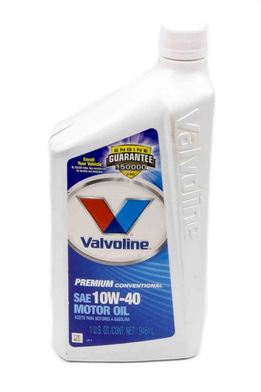Valvoline 10W40 Oil Quart Petrole um - VAL797671-C