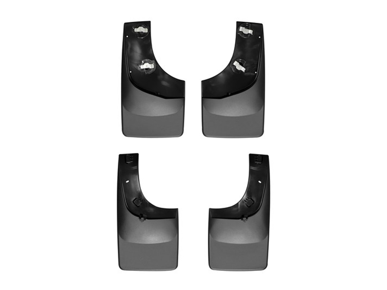 WeatherTech 04-08 Ford F150 Front & Rear Mud Flaps w/Flares - WEA110003-120003