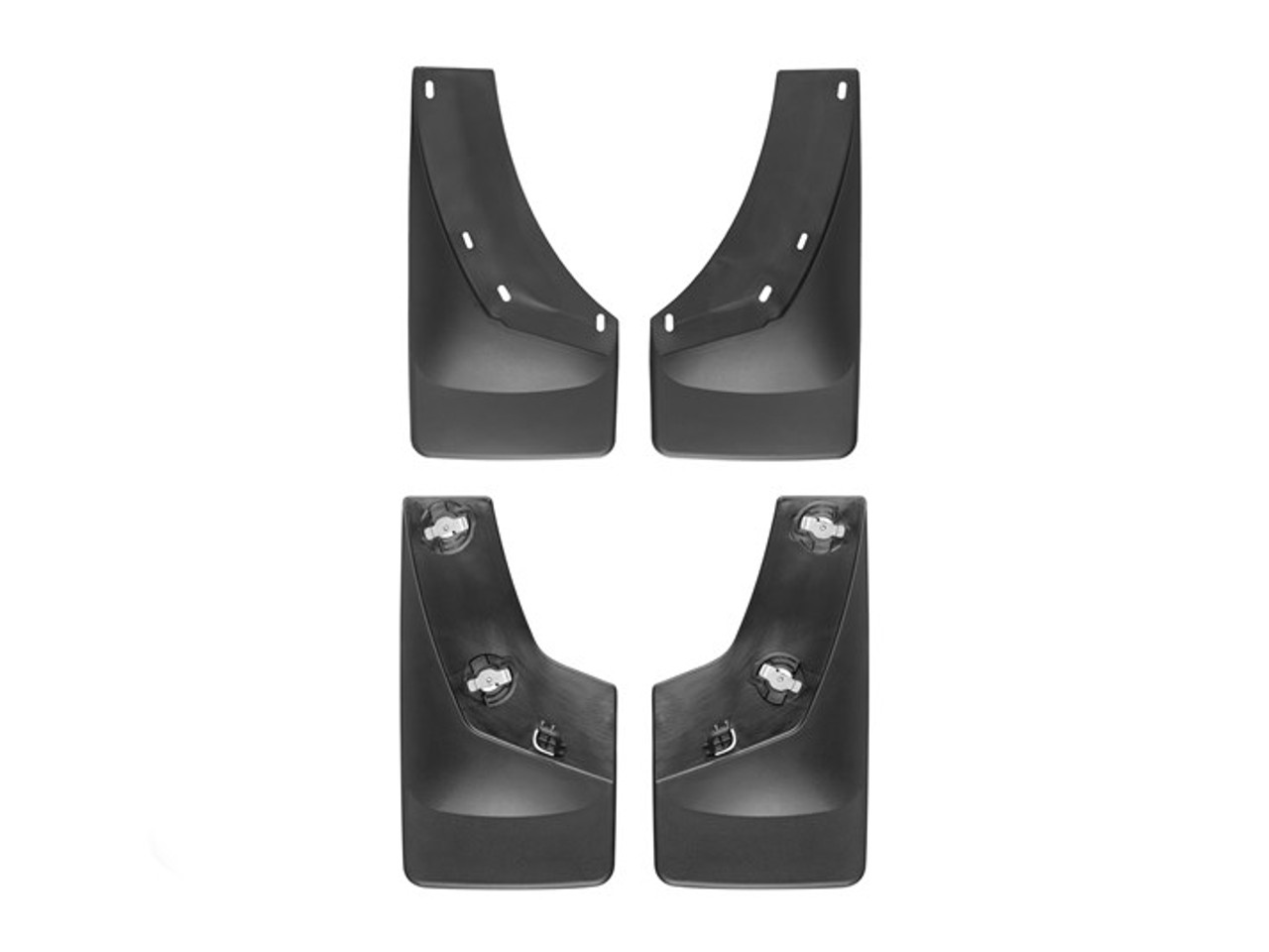 WeatherTech 07-14 Chevy Silverado Front & Rear Mud Flaps - WEA110010-120010